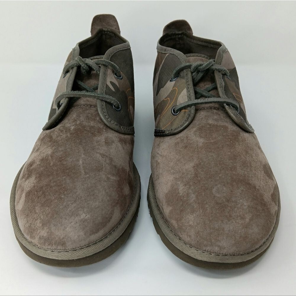 UGG Men’s Maksim Camo Brindle Suede Chukka Boots Size 11 Comfort Utility - Picture 2 of 12